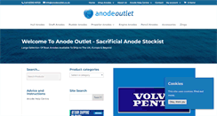 Desktop Screenshot of anodeoutlet.co.uk