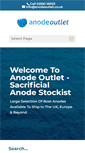 Mobile Screenshot of anodeoutlet.co.uk